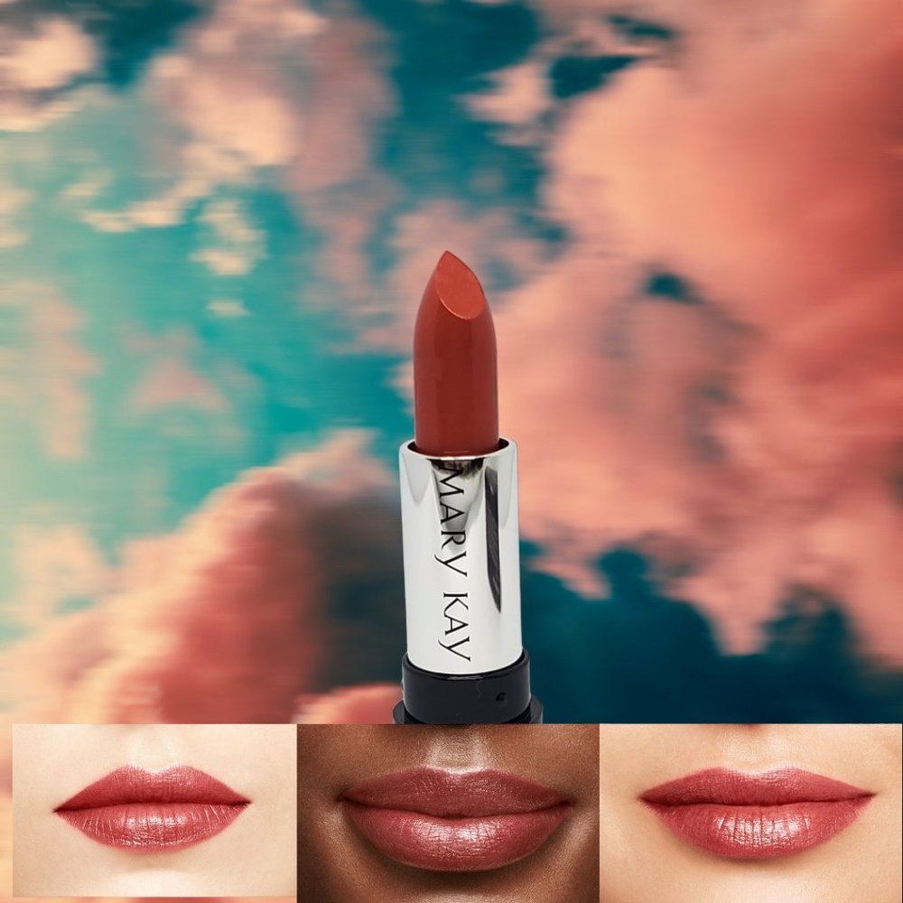 Sunset Peach Semi-Shine Lipstick - Mary Kay
